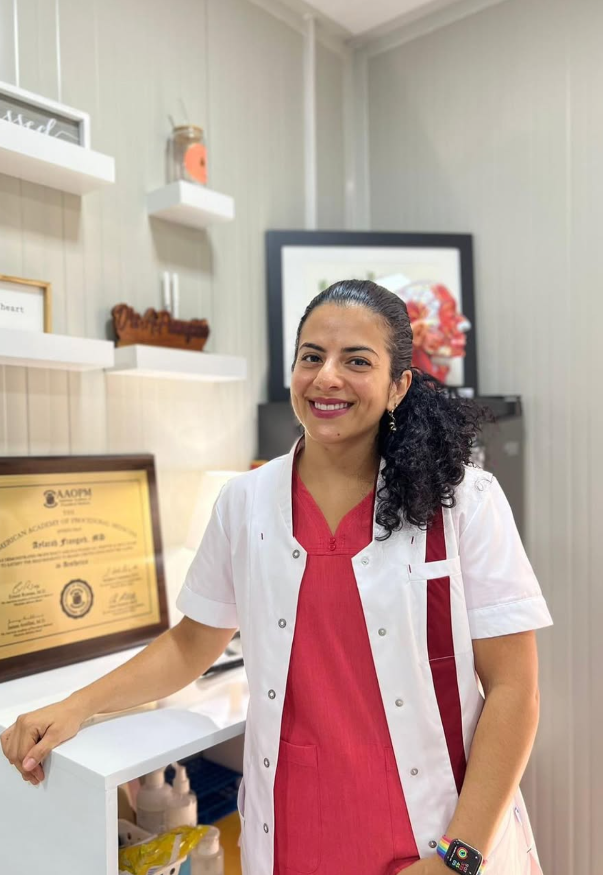 Dr. Ayfarah M. Frangieh, MD, FAAP - Co-Owner & Dual-Trained Physician